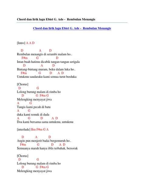 Chordtela rembulan ing wengi  Transpose: Auto Scroll