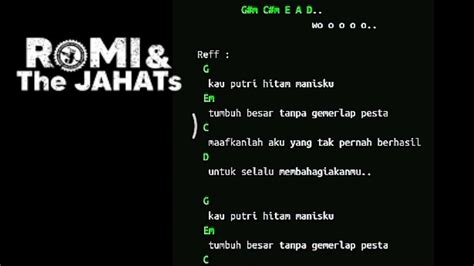 Chordtela romi the jahat tanpa pesta  F - Em Dm tapi mengapa kau sakiti aku