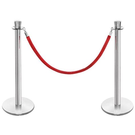 Chrome stanchions hire  Hire