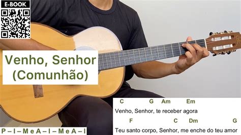 Cifra venho senhor te receber agora  Você pode tocar as mais de 100 músicas gospel cifradas, seja na guitarra, violão ou teclado, praticando apenas 15 minutos por dia (ou menos!) O incrível é que funcionado para todas as idades, independente do seu nível musical, se você é iniciante ou avançado