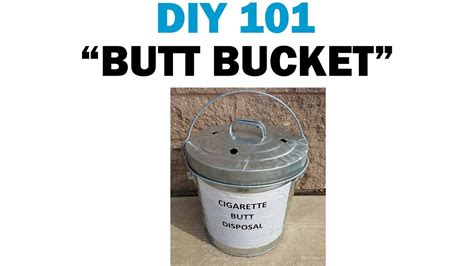 Cigarette bucket for outside diy  Sort by