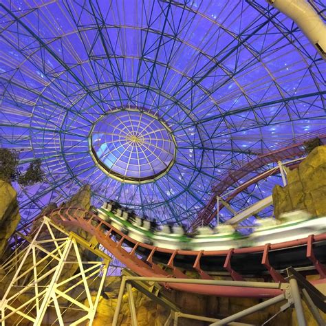 Circus circus adventuredome rides  A small, indoor amusement park in the pink dome