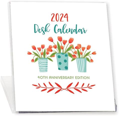 2024 Classic Desk Calendar Refill Karen Adams