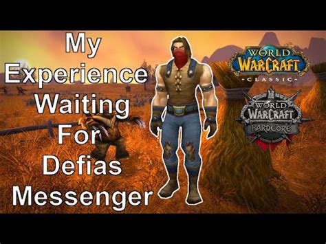 Classic wow defias messenger - The Defias traitor will lead you to the entrance to the deadmines within moonbrook, then you will have to go back to Gryan and tell him what you have found