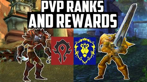 Classic wow pvp rank rewards Hello, I was thinking about the most hardcore PvP system ever