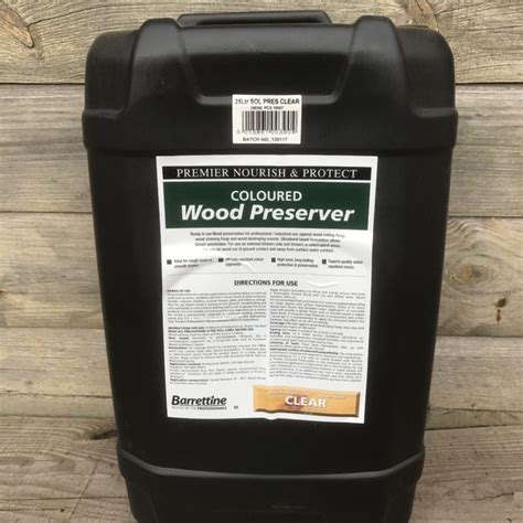 Clear wood preserver 25ltr  Product Info