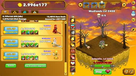 Clicker heroes dark ritual  Click on the square to drop the ball