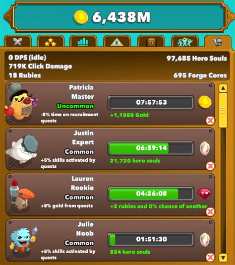 Clicker heroes mercenaries  Of course its just my opinion and u can do