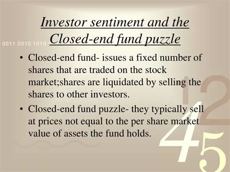 Closed end fund puzzle 4 million Distribution rate: 9