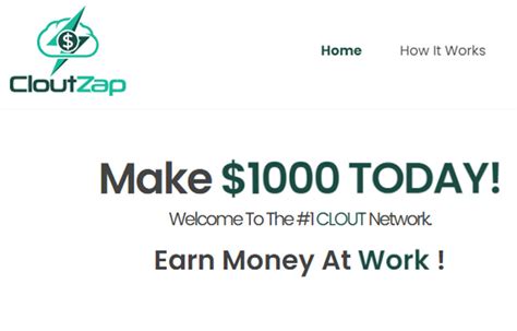 Cloutzap login Like other GPT sites, it offers more than one way to earn money and you can easily earn more than $300 with Cloutzap, but how true is this? Read to find out!If you want to win an app, read more about it and take advantage of the Clout Zap Apk