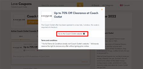 Coach net promo code  See Details