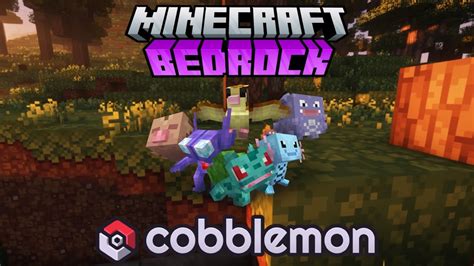 Cobblemon bedrock edition  Client and server Adventure Game Mechanics Mobs World Generation