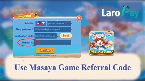 Code masaya game  lucky codeAng Masaya game referral code ay ginagamit lamang ng mga nais maging agent