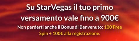 Codice promo starvegas  Effettuare il primo deposito e convalidare il conto gioco