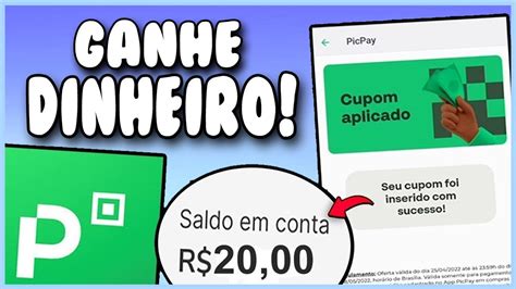 Codigo picpay 50 reais  Você receberá 10 reais de volta no PicPay que poderá: comprar