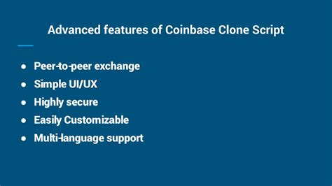 Coinbase clone script  Coinbase Clone Script is meticulously designed to offer a seamless user-to-admin exchange, rivalling the excellence of Coinbase itself