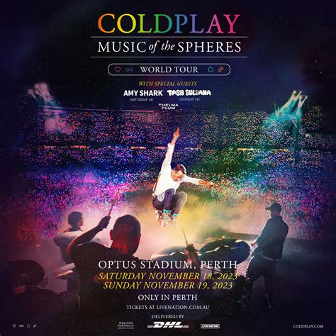 Coldplay perth tixel  The band made the announcement via social media on Monday morning following high demand for pre-sale tickets to their Perth show on Saturday, November 18