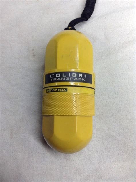 Colibri tranzpack for sale Very secure foam-lined canister that fits a single butane lighter inside, for transport in checked baggage when flying