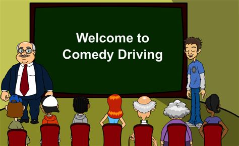 Comedy showcase defensive driving  4