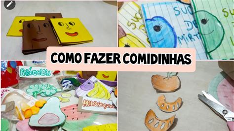 Comidinhas para bonecas de papel Oi, pessoal! Hoje vamos fazer uma boneca de papelão incrível! Não vai ser uma boneca qualquer