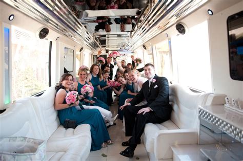 Commack party bus for wedding  M&V Limousines offers limo services, party buses, wedding limousine service, prom services, and airport services in Commack on Long Island