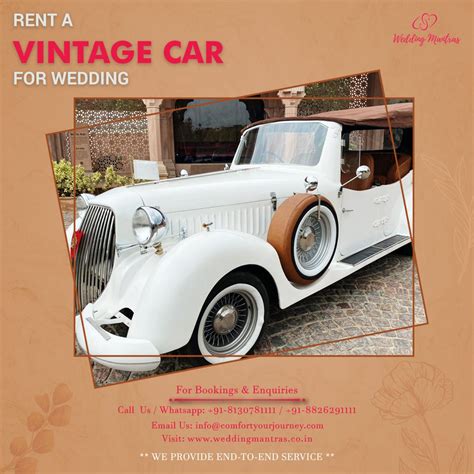 Commack vintage car rentals for weddings  The price is 33% lower than the rest of the year at just $54 per day