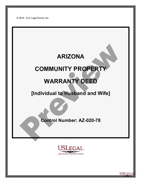 Community property and personal guarantee in az  B