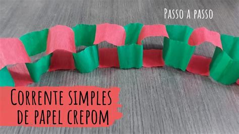 Como fazer corrente de papel crepom comGente baixe este aplicativo,você pode assistir sua programação preferida no seu celular é GRATUITO NÃO PAGA