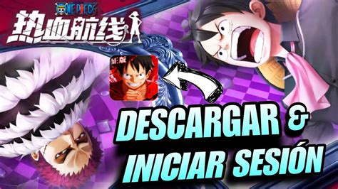 Como iniciar sesion en one piece fighting path 8 GB) 4