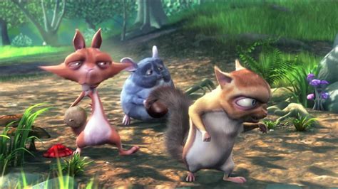 Completo big buck bunny  The rodents amuse themselves by harassing helpless creatures by throwing fruits, nuts and rocks at them