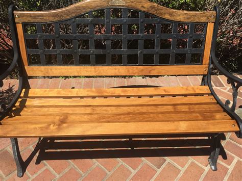 Composite wood bench slats  Model # 128T115EL