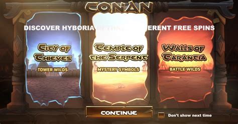 Conan echtgeld  Based on the historical character Gonzalo Pizzaro, the Gonzo's Quest slot features a funny, 3D animated version of the explorer setting off to find Eldorado, the fictional lost city of gold