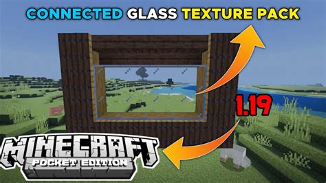 Connected glass texture pack 1.19  Dark mode