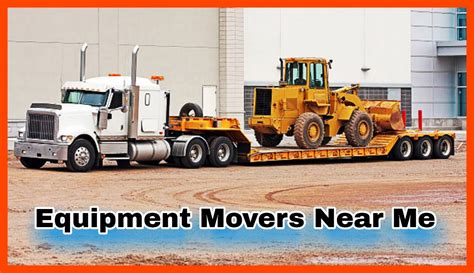 Construction equipment movers near me charleston sc  4