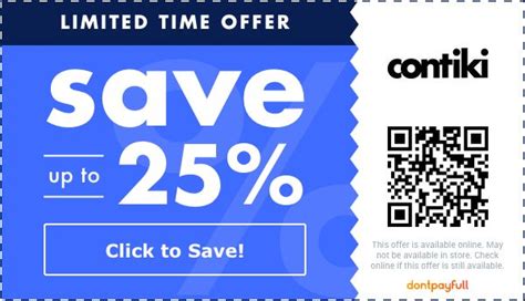 Contiki discount code  get code 