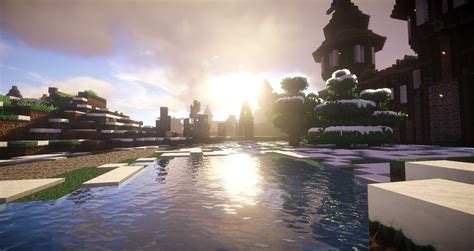 Continuum shaders bedrock 1 shader settings, mipmap levels maxed, 12 chunk render distance, on MC 1