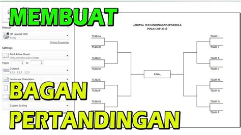 Contoh bagan pertandingan  Pesilat Indonesia Khoirudin Mustakim (kiri) menyerang pesilat Malaysia Muhammad Khairi Adib Bin Azhar (kanan) pada final kelas B 50-55 Kg Pencak Silat SEA Games