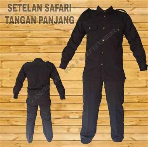 Contoh baju safari  Baju safari bukan berarti baju yang dikenakan saat bersafari di hutan atau sabana ya, detikers