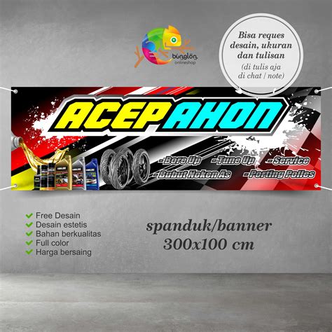 Contoh banner bengkel motor racing  Download desain spanduk bengkel motor bang kumis sobat 4corel sekalian pada update ini