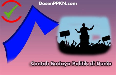 Contoh budaya politik apatis Golongan putih (golput) atau kelompok apatis, karena menganggap sistem politik yang ada menyimpang dari yang dicita-citakan