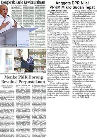 Contoh kliping yang di print  Kliping bisa dibuat dari potongan artikel atau berita di surat kabar yang dikumpulkan di dalam satu berkas yang sama