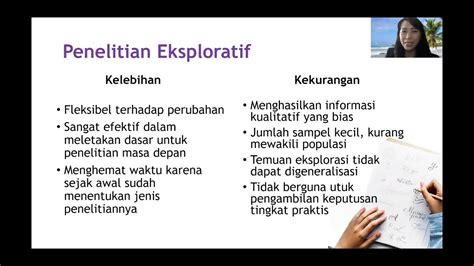 Contoh penelitian eksplanatori  Ketiga, penelitian eksplanatori