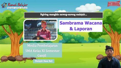 Contoh sambrama wacana tentang budaya bali  Itulah semboyan yang dipegang kuat oleh bangsa Indonesia