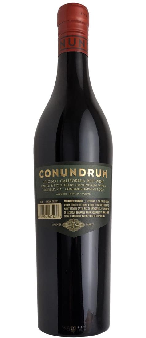 2024 Conundrum Red tasting notes FINAL