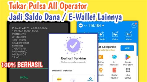 Convert pulsa online  Salah satu cara untuk melakukan convert pulsa yang bisa Anda lakukan yaitu dengan melalui sebuah aplikasi