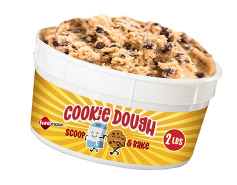 Cookie dough fundraiser tubs 