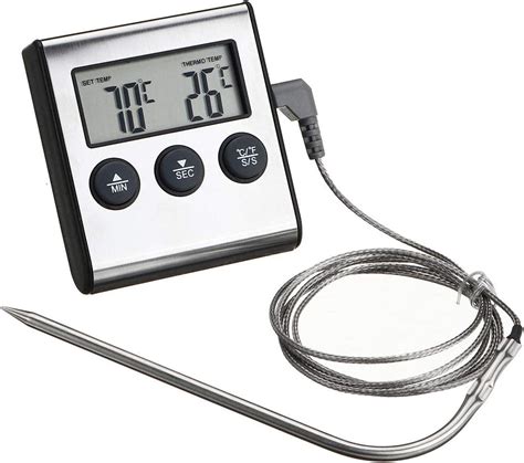 Lonicera Instant Read Digital Meat Thermometer for Food, Bread Baking,  Water and