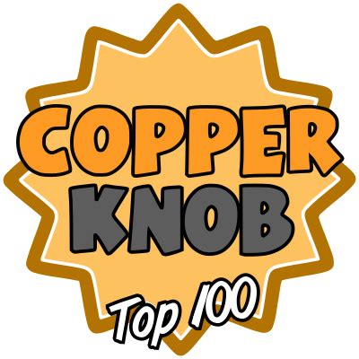 Copperknob deutschland top 10 TAG: 6 count tag at the end of Wall 5, facing (06