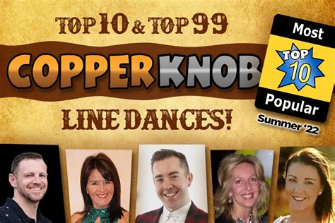 Copperknob top 10 line dances  Down to One Ann Domingue (USA) - February 2021