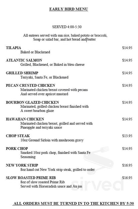 Cork and cleaver early bird menu  The Cork is a place where everyone can enjoy good food, and food friends